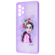 Husă pentru smartphone Samsung Galaxy A72 (Foxy Eyes) Multicolor WAVE, PC, Back