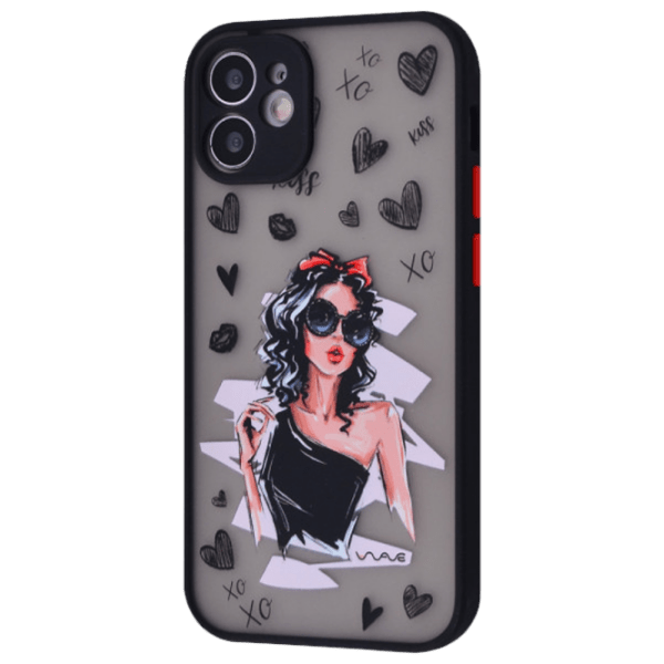 Чехол для смартфона Apple iPhone 12 (Little Black Dress) Черный WAVE, PC,  photo 1