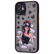 Чехол для смартфона Apple iPhone 12 (Little Black Dress) Черный