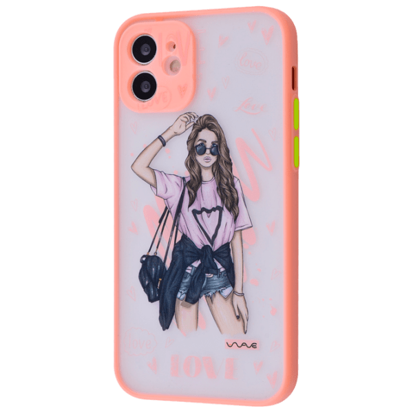 Чехол для смартфона Apple iPhone 12 (Mood Love) Разноцветный WAVE, PC, Back photo 1