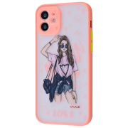 Чехол для смартфона Apple iPhone 12 (Mood Love) Разноцветный