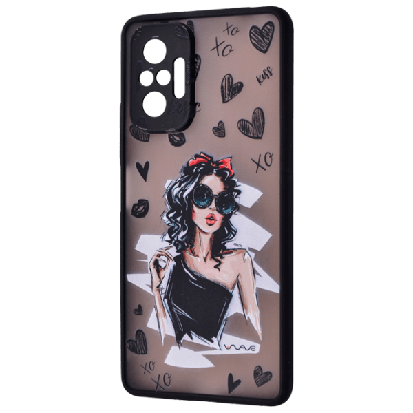 Чехол для смартфона Xiaomi Redmi Note 10 Pro (Little Black Dress) Черный WAVE, ПК, Back photo 1