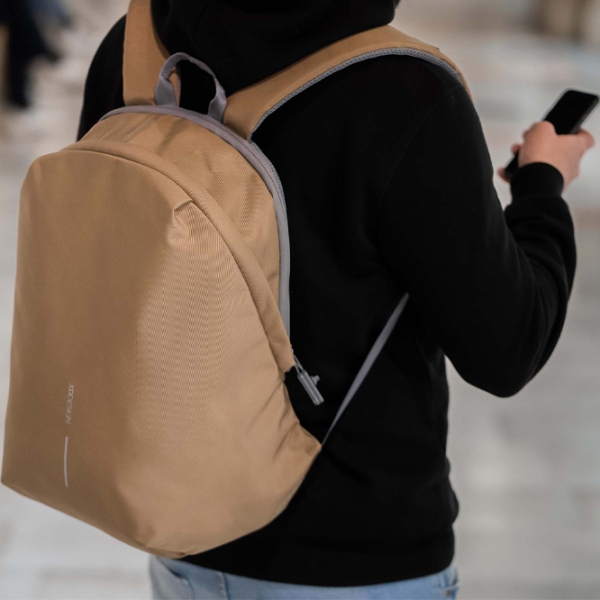 Rucsac XD-Design Bobby Soft anti-theft 15.6" Khaki  photo 7