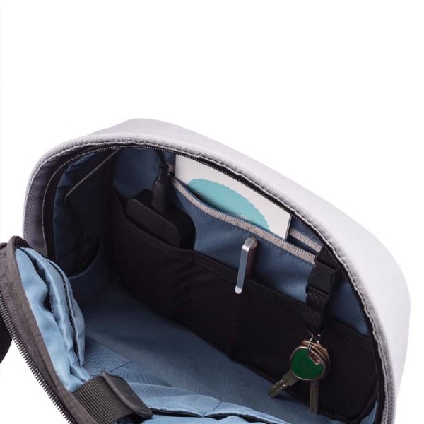 Рюкзак для планшета XD-Design Bobby Sling anti-theft 9.7" Серый  photo 5