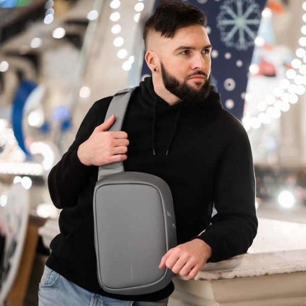 Рюкзак для планшета XD-Design Bobby Sling anti-theft 9.7" Серый  photo 14
