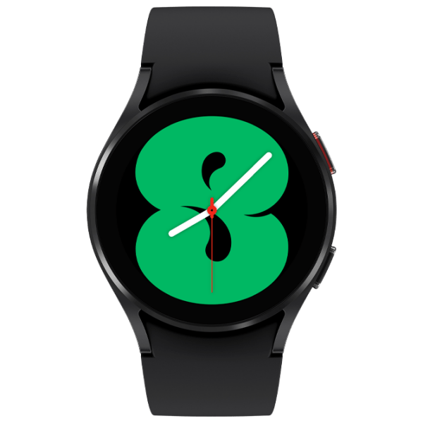 Умные часы Samsung Galaxy Watch4 Black 1.2" | 40 мм | Металл/ Силикон
| SM-R860NZKACIS photo 1