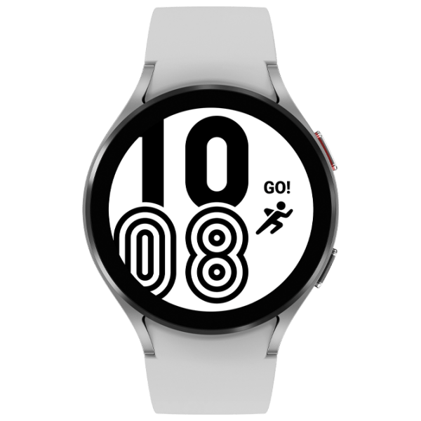 Умные часы Samsung Galaxy Watch4 Серебристый 1.4" | 44 мм | Металл/ Силикон
| SM-R870NZSACIS photo 1