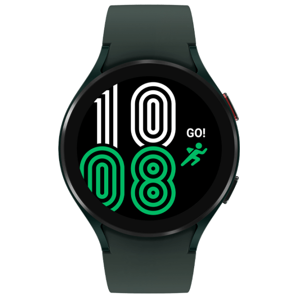 Умные часы Samsung Galaxy Watch4 Green 1.4" | 44 мм | Металл/ Силикон
| SM-R870NZGACIS photo 1