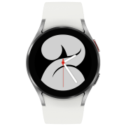 Умные часы Samsung Galaxy Watch4 Серебристый 1.2" | 40 мм | Металл/ Силикон
| SM-R860NZSACIS