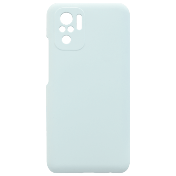 Чехол для смартфона Xiaomi Redmi Note 10/ Note 10s (Liquid Silicon) Светлый Синий Rival, TPU, Back photo 1