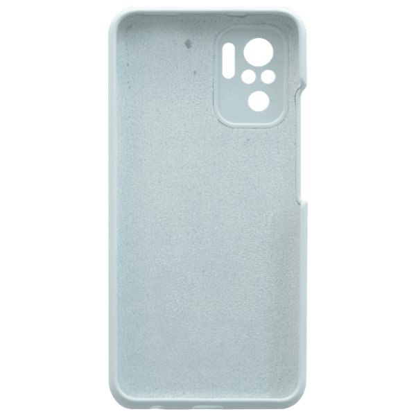 Чехол для смартфона Xiaomi Redmi Note 10/ Note 10s (Liquid Silicon) Светлый Синий Rival, TPU, Back photo 2