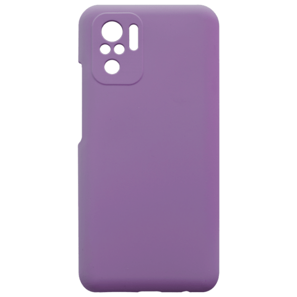 Чехол для смартфона Xiaomi Redmi Note 10/ Note 10s (Liquid Silicon) Пурпурный Rival, TPU, Back photo 1