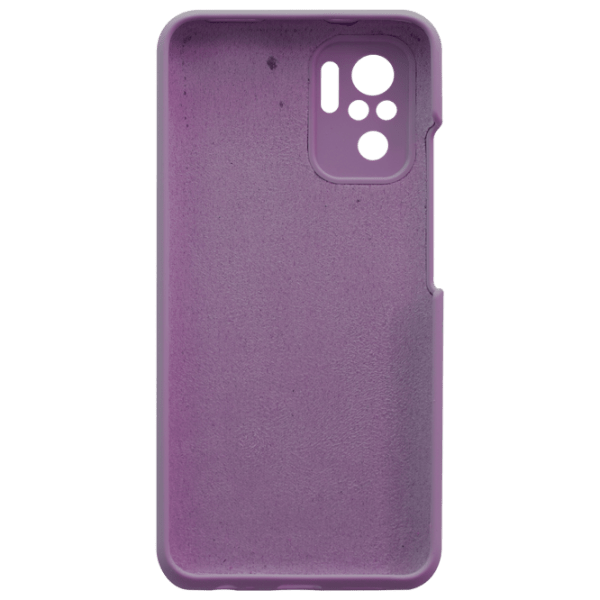 Чехол для смартфона Xiaomi Redmi Note 10/ Note 10s (Liquid Silicon) Пурпурный Rival, TPU, Back photo 2