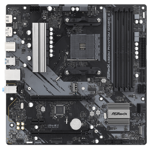 Материнская плата ASRock A520M PHANTOM GAMING 4 mATX  photo 1