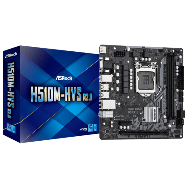 Материнская плата ASRock H510M-HVS R2.0 mATX  photo 5