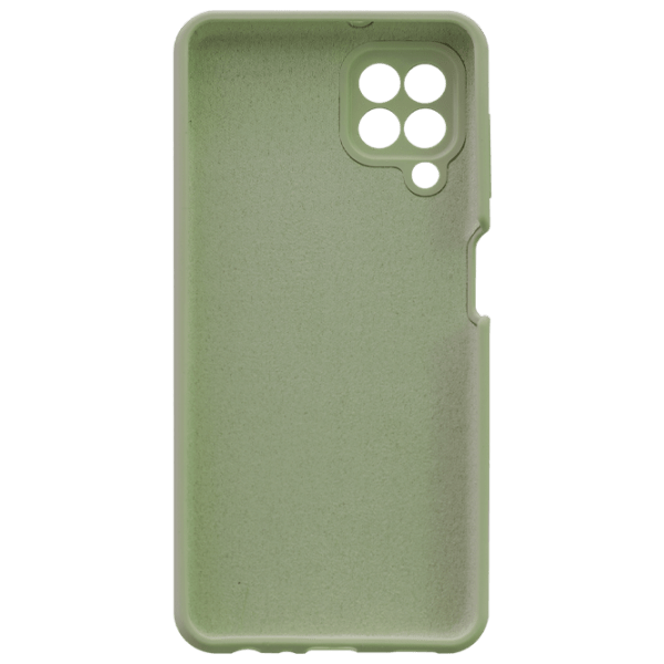 Чехол для смартфона Samsung Galaxy A22 (Liquid Silicon) Зелёный EVO, TPU, Back photo 2