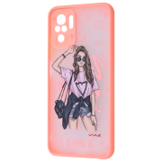 Чехол для смартфона Xiaomi Redmi Note 10/ Note 10s (Mood Love) Разноцветный WAVE, ПК, Back