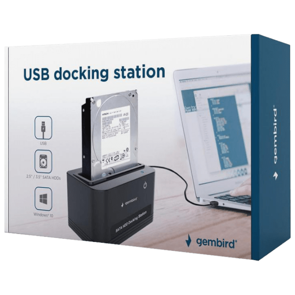 Adapter Gembird HD32-U2S-5 Black USB 2.0 photo 4