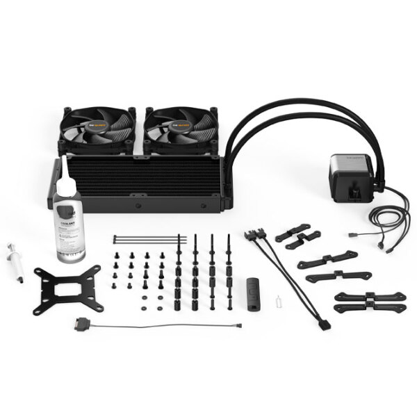 Жидкостное охлаждение Be quiet! Silent Loop 2 240mm Черный  photo 6