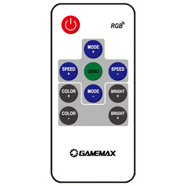 Адаптер Gamemax PWM+RAINBOW Controller(V3.0) Черный  photo 4