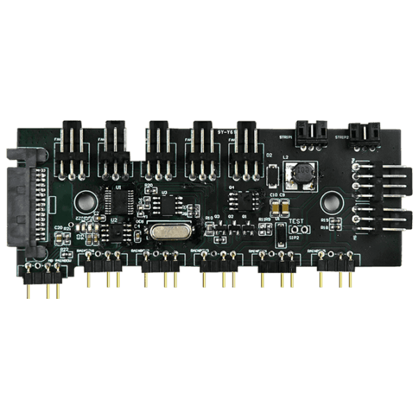Адаптер Gamemax PWM+RAINBOW Controller(V3.0) Черный  photo 7