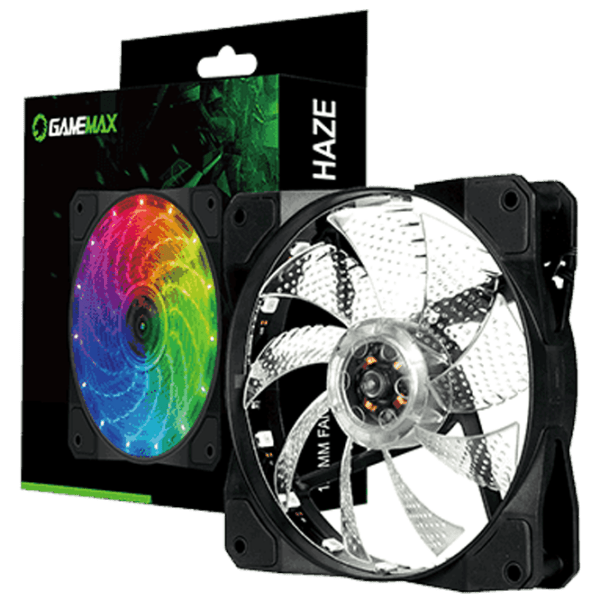 Кулер Gamemax FN-12Rainbow-M Черный  photo 9