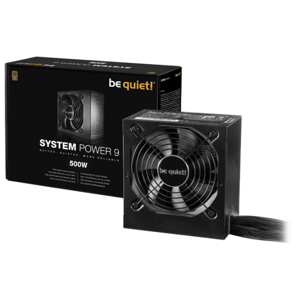 Блок питания Be quiet! SYSTEM POWER 9 80+ Bronze 500 Вт Черный  photo 3