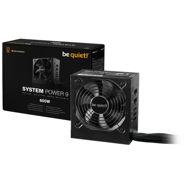 Sursa de alimentare Be quiet! YSTEM POWER 9 CM 80+ Bronze 600 W Black  photo 3
