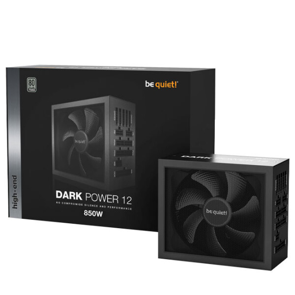 Блок питания Be quiet! DARK POWER 12 80+ Titanium 850 Вт Черный  photo 5