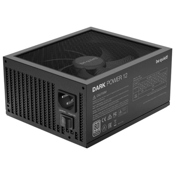Блок питания Be quiet! DARK POWER 12 80+ Titanium 750 Вт Черный  photo 2
