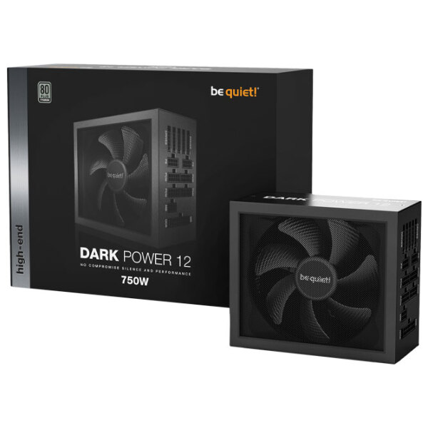 Блок питания Be quiet! DARK POWER 12 80+ Titanium 750 Вт Черный  photo 5