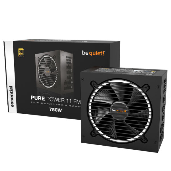 Sursa de alimentare Be quiet! PURE POWER 11 FM 80+ Gold 750 W Black  photo 3