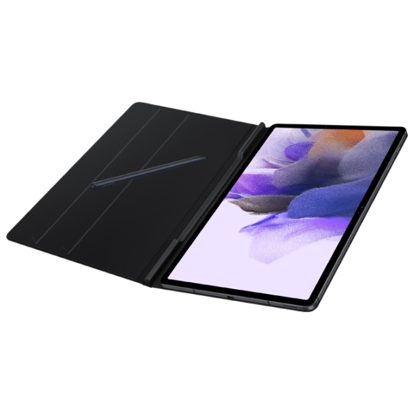 Husă pentru tabletă Samsung Galaxy Tab S7+/ Galaxy Tab S7 FE (EF-BT730PBEGRU) Black Samsung, 12.4", Poliuretan, policarbonat photo 4