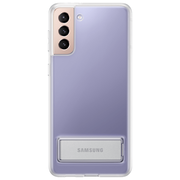 Husă pentru smartphone Samsung Galaxy S21+ (EF-JG996CTEGRU) Transparent Samsung, TPU, Standing Cover photo 1