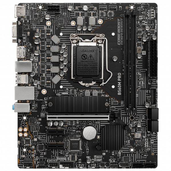 Placă de bază MSI B560M PRO mATX  photo 1