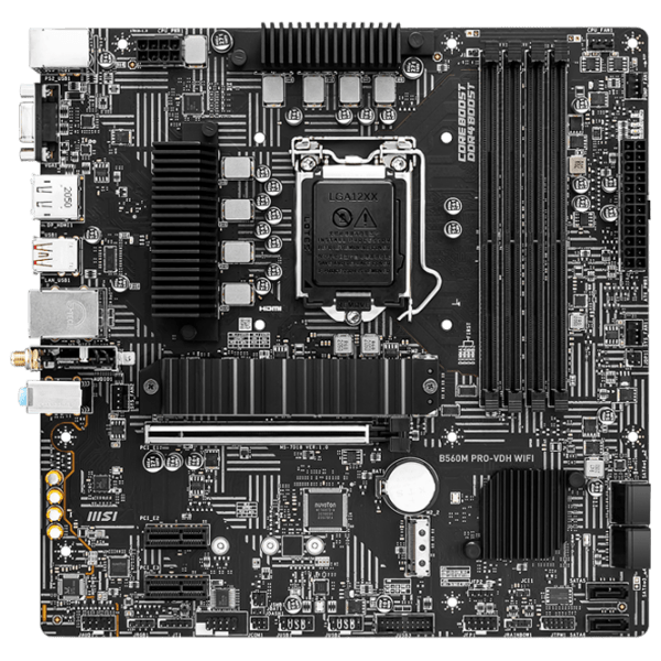 Материнская плата MSI MSI B560M PRO-VDH WIFI mATX  photo 1