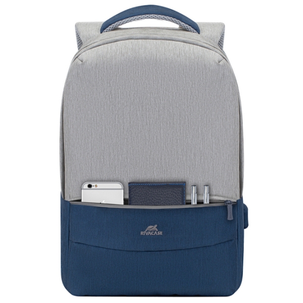 Rucsac RivaCase 7562 15.6" Blue
Gray  photo 10