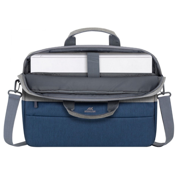 Geantă pentru laptop RivaCase 7532 15.6" Gray  photo 8