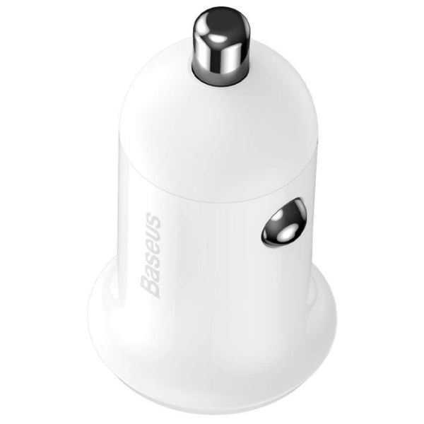 Автомобильное зарядное устройство Baseus Grain Pro (24 Вт) Белый  / Белый photo 3