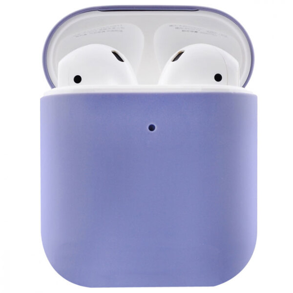 Чехол для наушников Apple AirPods 2 (Slim) Лиловый Ncase, TPU photo 2