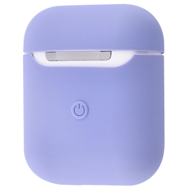 Чехол для наушников Apple AirPods 2 (Slim) Лиловый Ncase, TPU photo 3