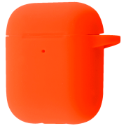 Чехол для наушников Apple AirPods 1/ 2 (Case New) Оранжевый Ncase, Силикон