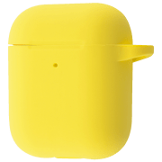 Чехол для наушников Apple AirPods 1/ 2 (Case New) Желтый Ncase, Силикон