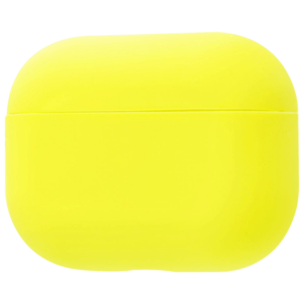 Чехол для наушников Apple AirPods Pro (Slim) Желтый Ncase, Силикон photo 1