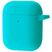 Чехол для наушников Apple AirPods 1/ 2 (Case New) Бирюзовый Ncase, Силикон