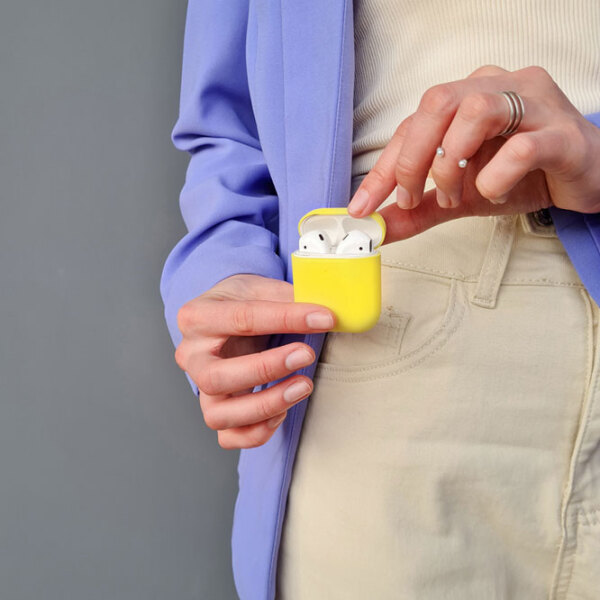 Чехол для наушников Apple AirPods 2 (80989-008) Lemon Ncase, TPU photo 2