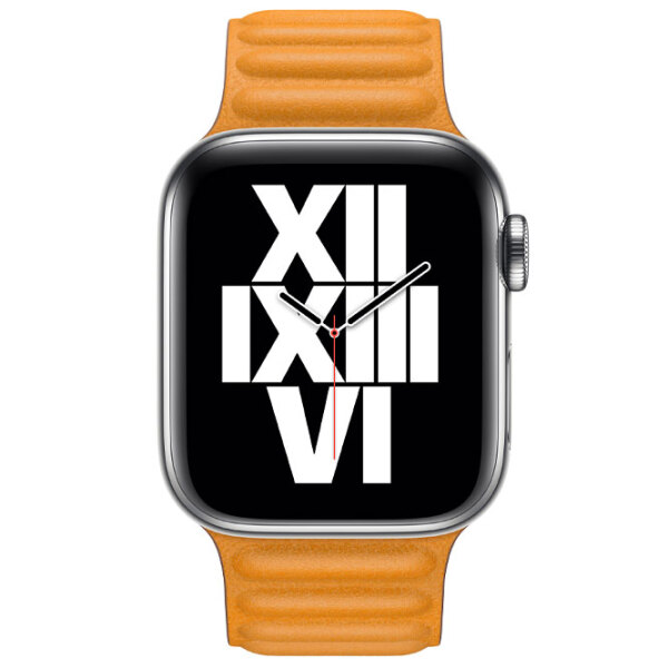 Ремень Apple Watch 38 / 40 мм S / M California Poppy Leather photo 3