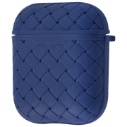 Чехол для наушников Apple AirPods 2 (Weaving) Синий Ncase, Термополиуретан