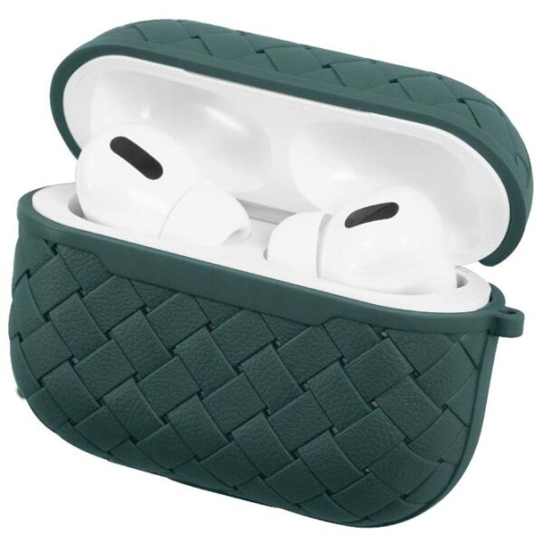 Чехол для наушников Apple AirPods Pro (Weaving) Зелёный Ncase, Термополиуретан photo 2