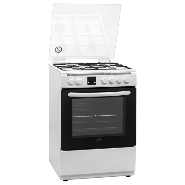Fermatik FMC662WGW Белый Тип плиты: Газовая, , Тип духовки: photo 2